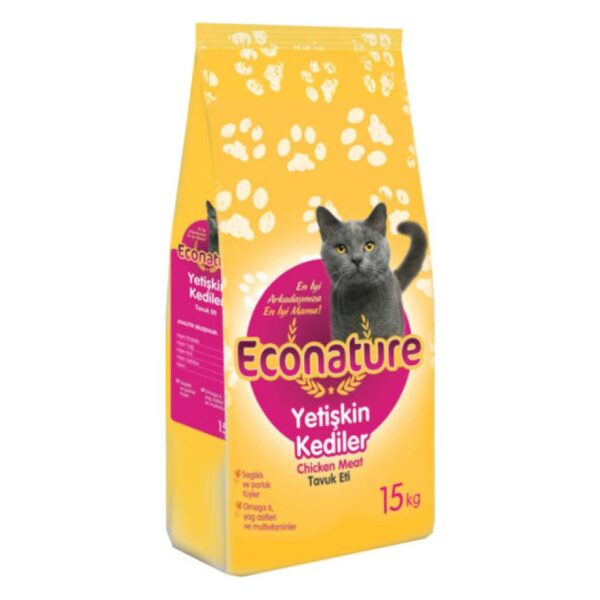 Econature Yetkin Pişik Üçün Quru Yem, Toyuq Əti ilə