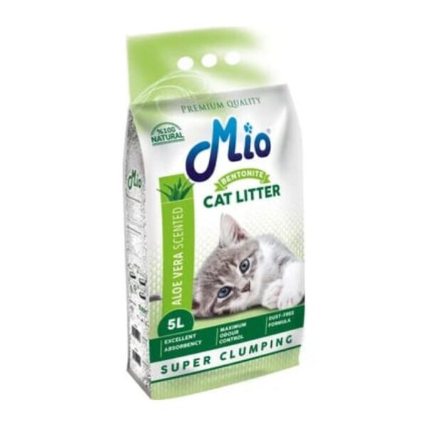 Doldurucu Mio Pişiklər üçün Aloe Vera 5l.