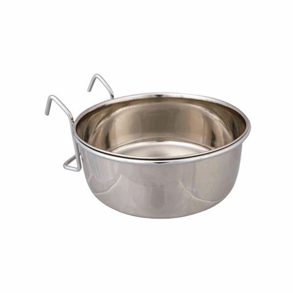 Ferplast Sirio Metal Yem Qabı, Quşlar Üçün, 500 Ml