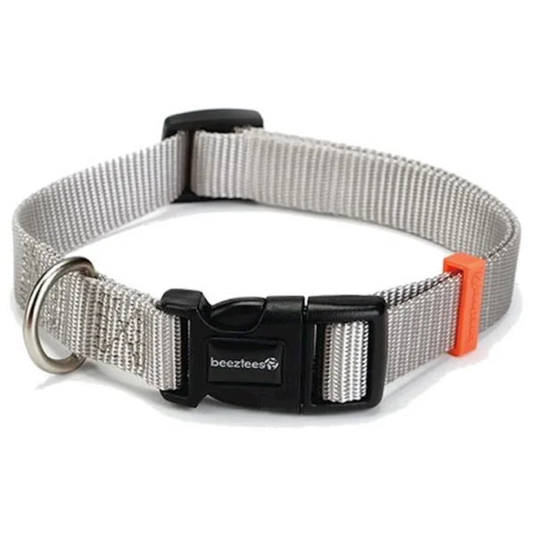 Boyunluq Beeztees itlər üçün Uni 26-40 sm/15 mm boz